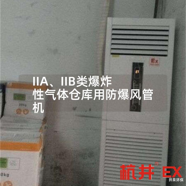 IIA、IIB類(lèi)爆炸性氣體倉(cāng)庫(kù)用防爆風(fēng)管機(jī)